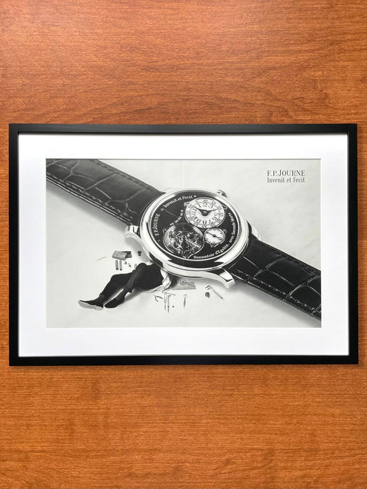 2018 F.P. Journe Tourbillon Souverain Ref. TN "watchmaker" 2 - page Advertisement