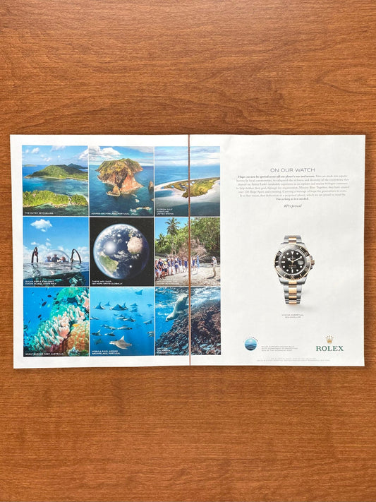 2021 Rolex Sea Dweller Ref. 126603 "On our watch" Advertisement