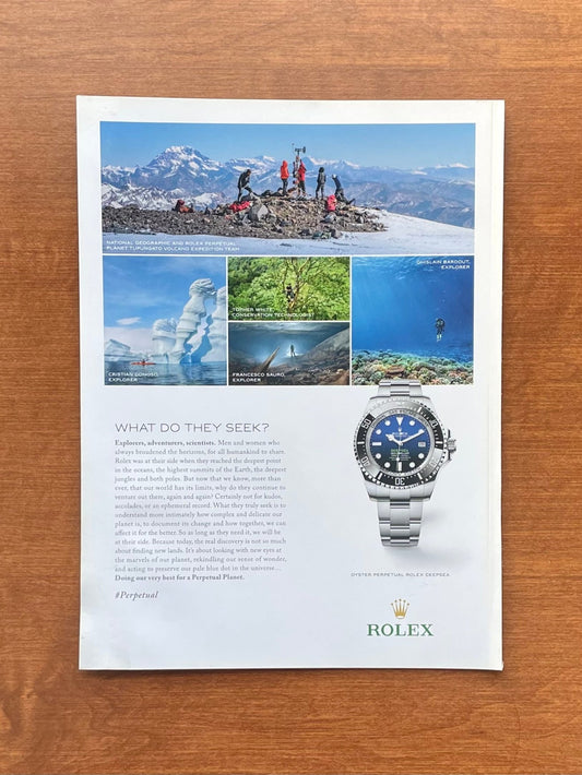 2022 Rolex Deepsea D - Blue dial Ref. 136660 Advertisement