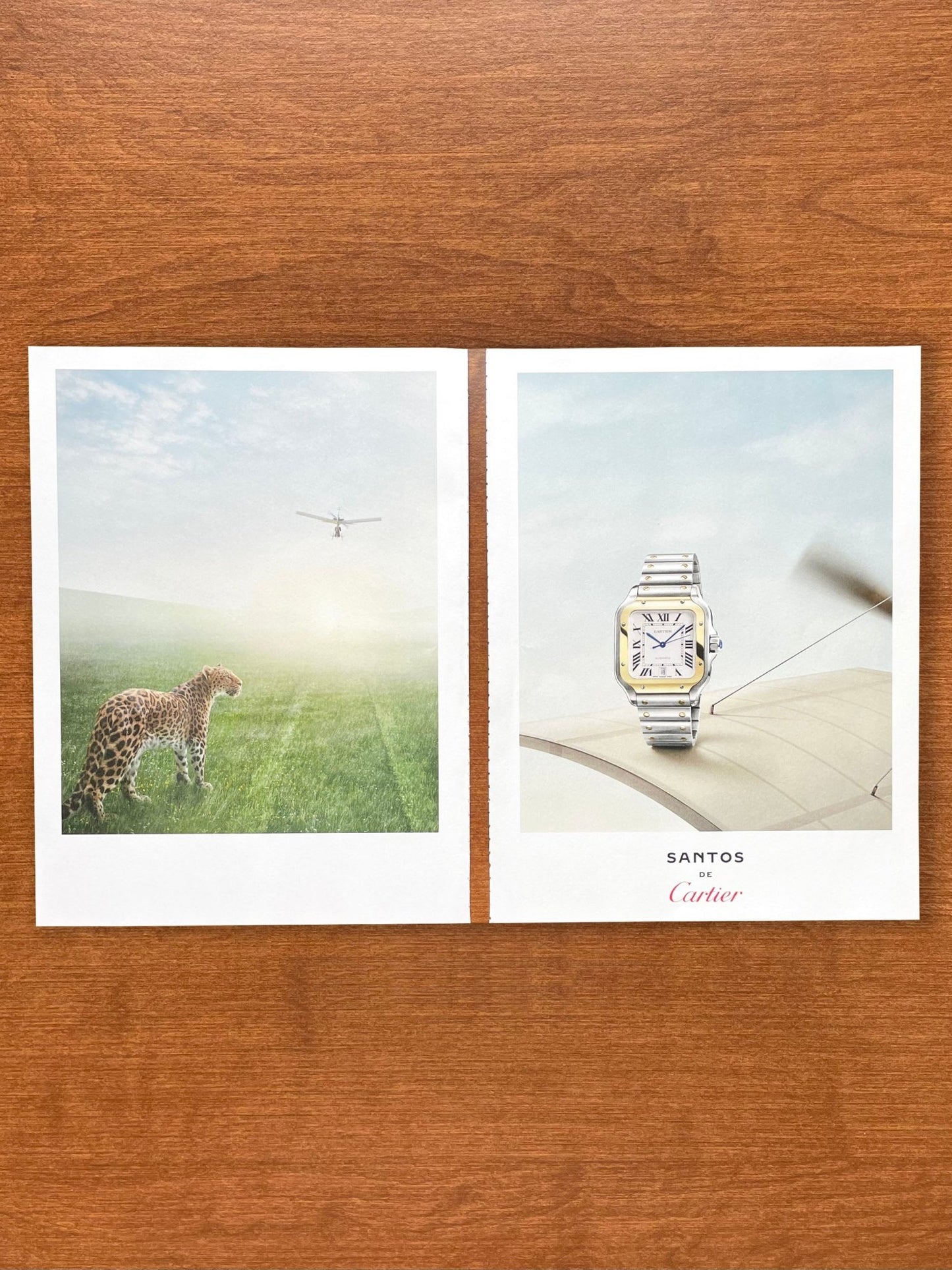 2025 Cartier Santos Large Advertisement