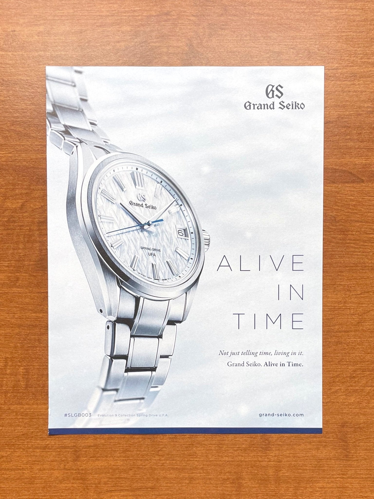 2025 Grand Seiko Spring Drive SLGB003 Advertisement