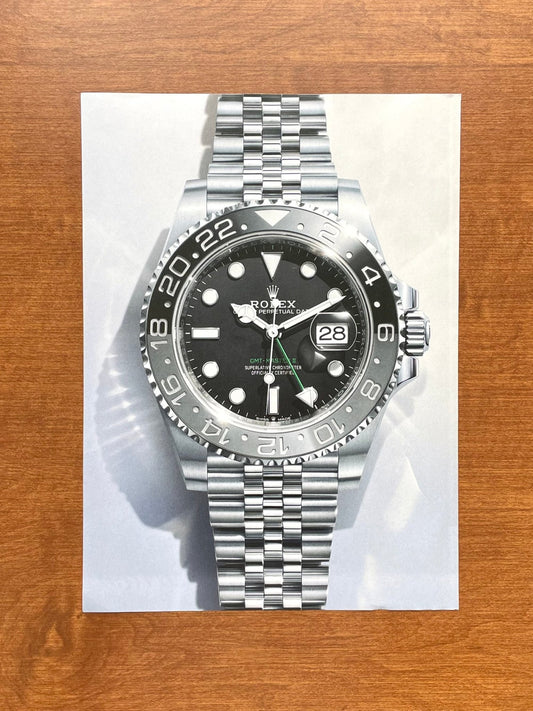 2025 Rolex "Bruce Wayne" GMT Master II Ref. 126710 GRNR Advertisement
