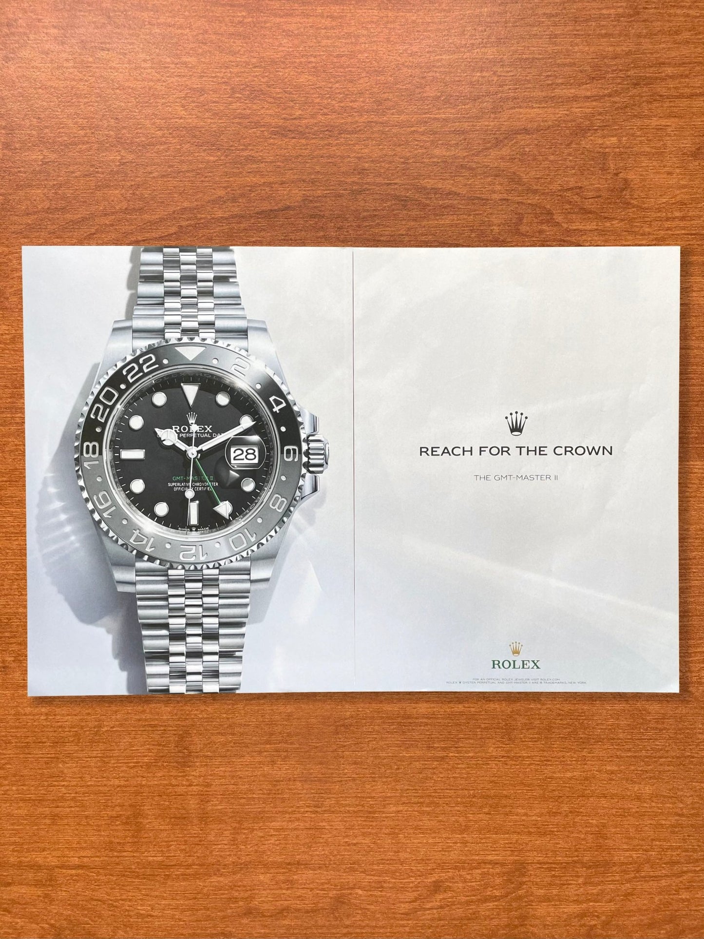 2025 Rolex "Bruce Wayne" GMT Master II Ref. 126710 GRNR Advertisement