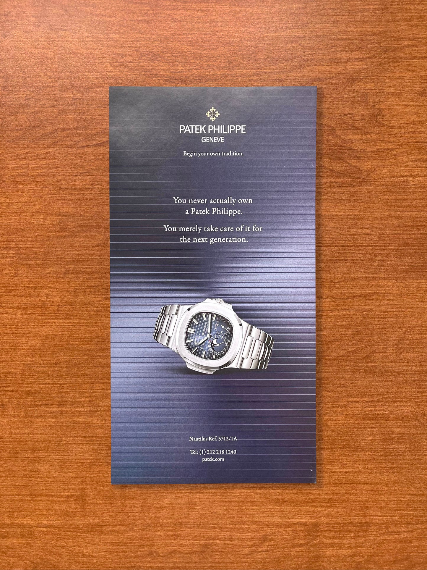 2016 Patek Philippe Nautilus Ref. 5712 Advertisement