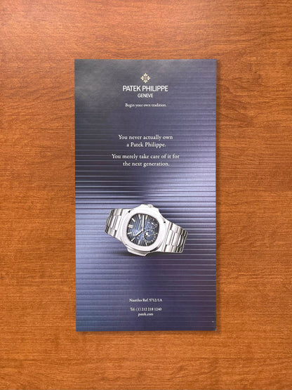 2016 Patek Philippe Nautilus Ref. 5712 Advertisement