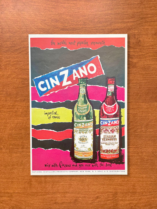 1964 Cinzano Advertisement
