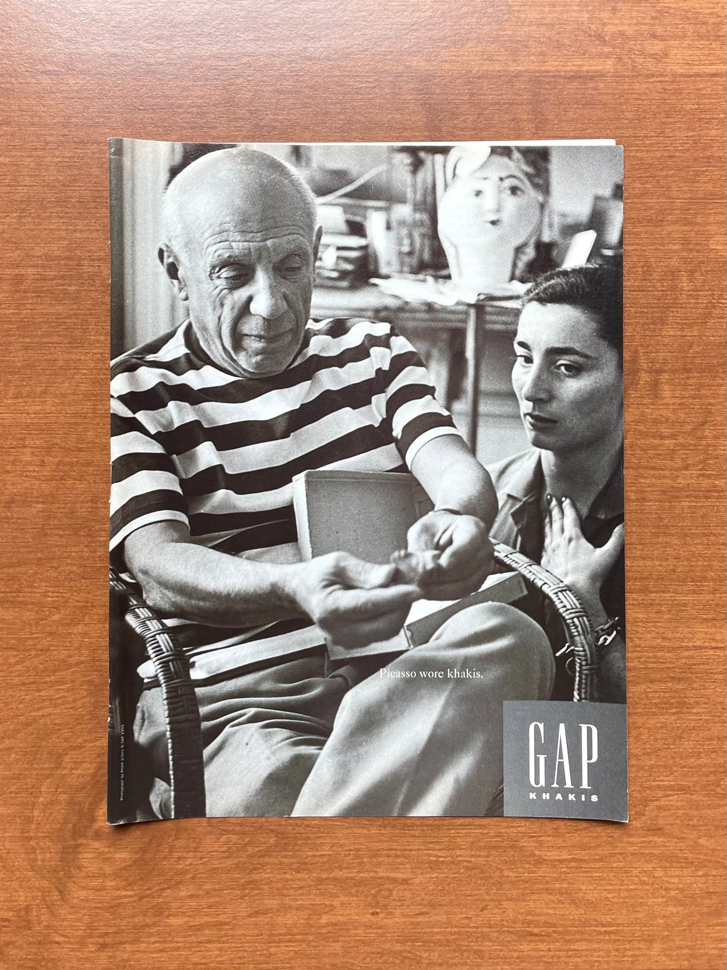 1993 GAP "Picasso wore khakis." Advertisement