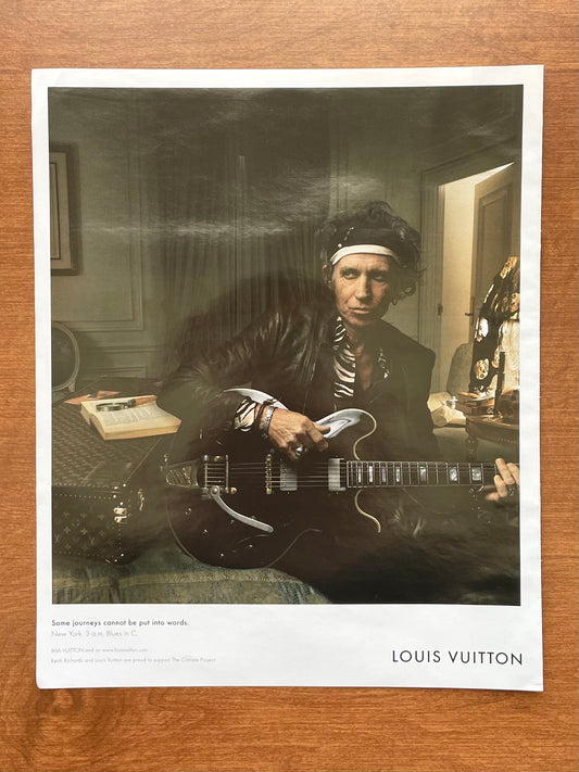 2008 Louis Vuitton feat. Keith Richards Advertisement