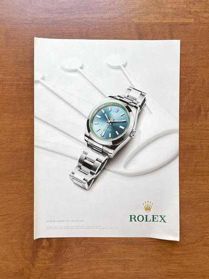 2015 Rolex Milgauss "Z-Blue" Ref. 116400GV Advertisement