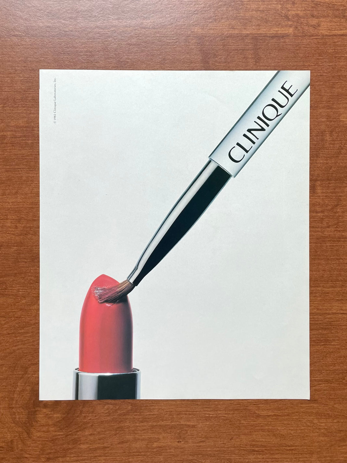 1984 Clinique Lipstick Advertisement
