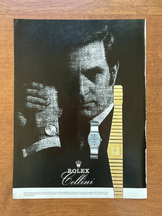 1975 Rolex Cellini "For Him" feat. King Midas Advertisement