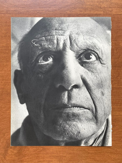 1958 Picasso Original Magazine Page Image