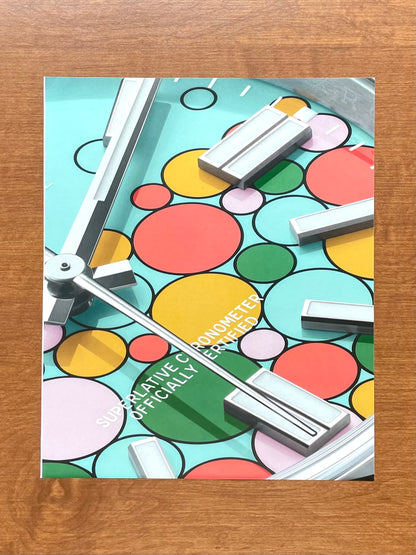 2024 Rolex Oyster Perpetual "Celebration" dial Original Magazine Page Image