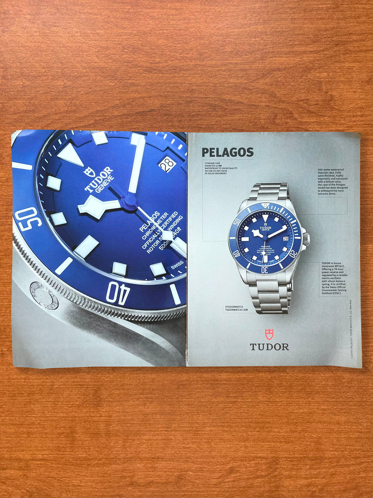 2016 Tudor Pelagos Ref. 25600TB Advertisement