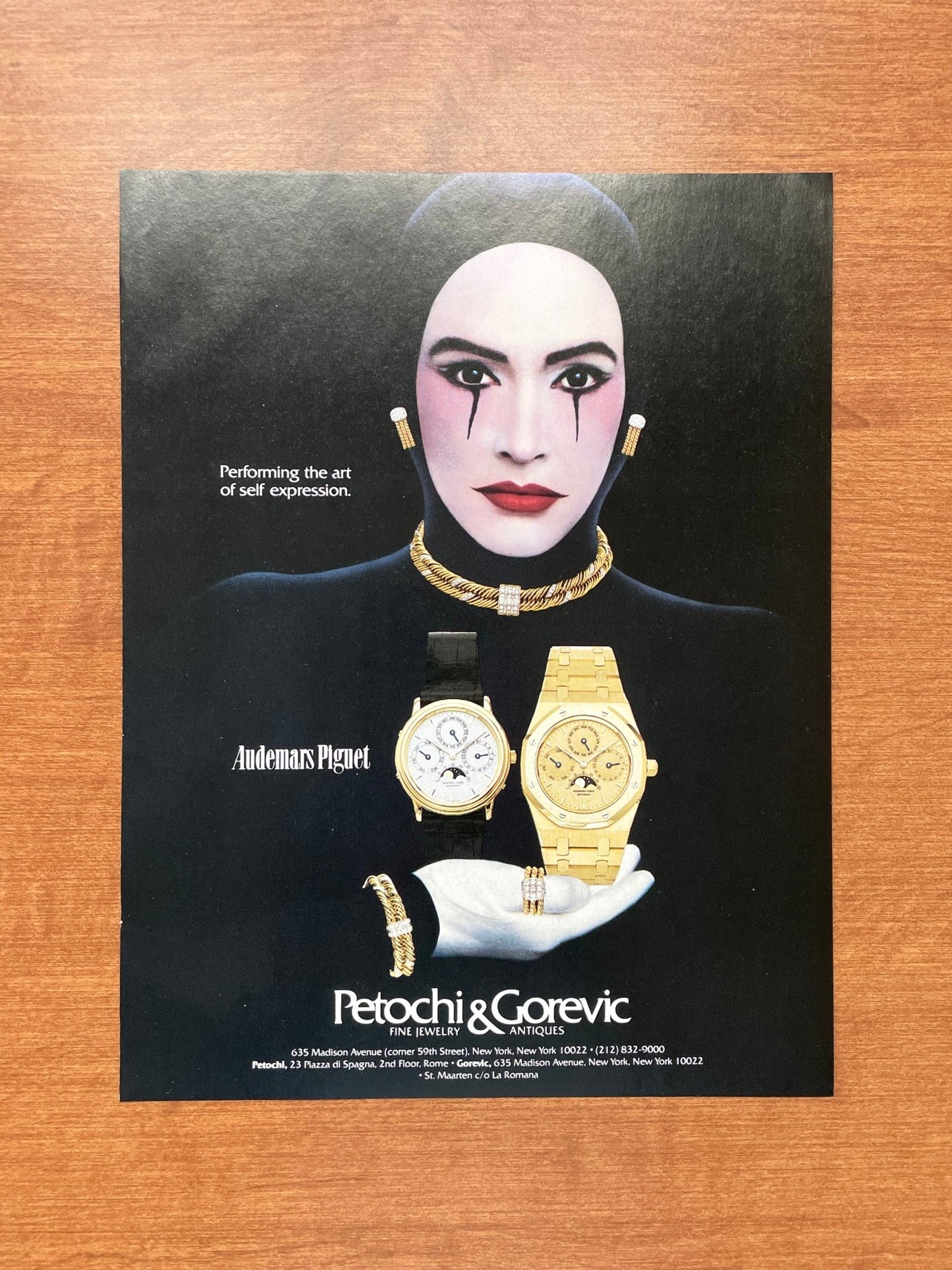 Audemars Piguet Perpetual Calendars "Art of Self Expression" Advertisement