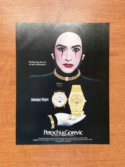 Audemars Piguet Perpetual Calendars "Art of Self Expression" Advertisement