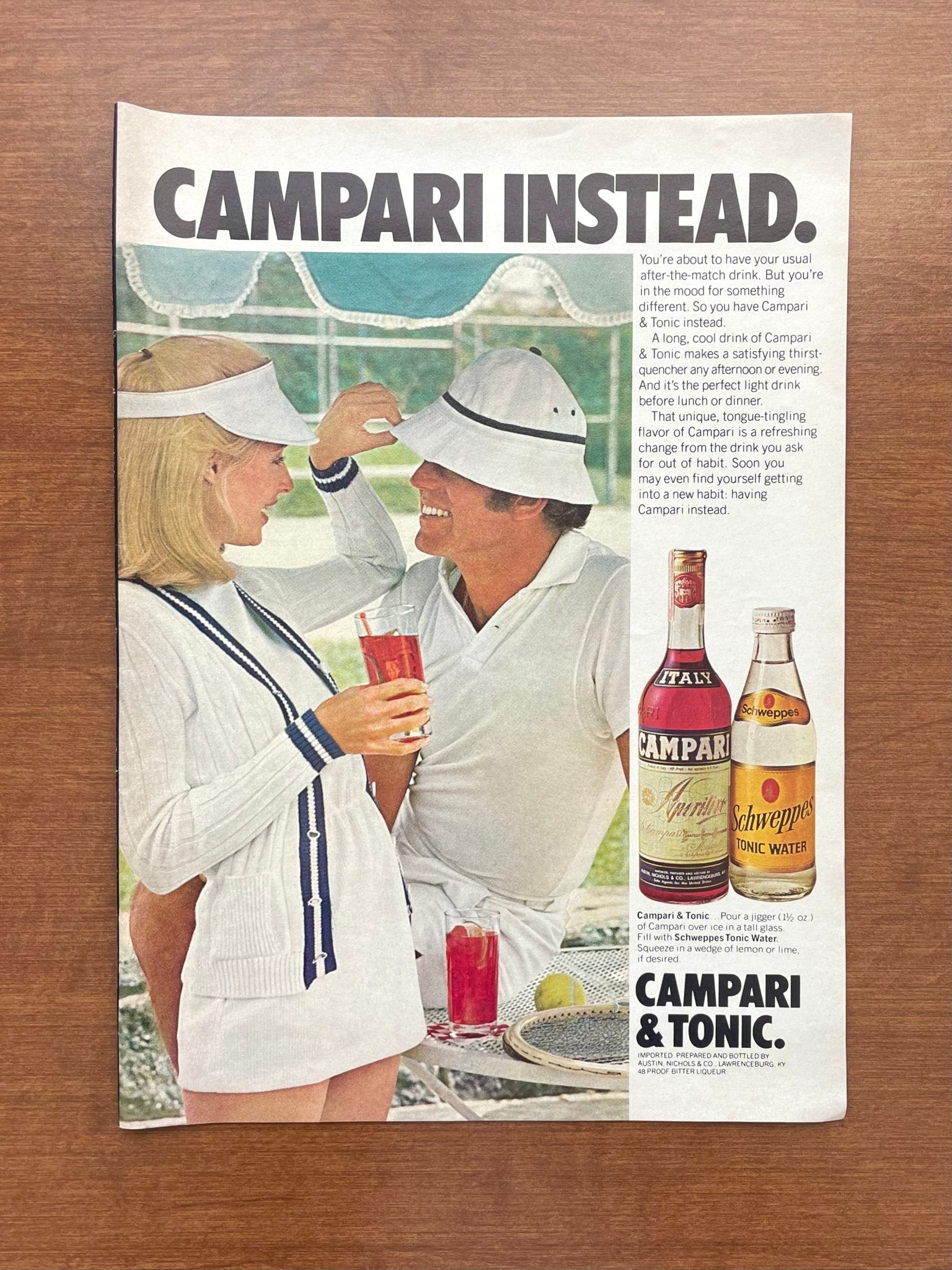"Campari Instead" Advertisement