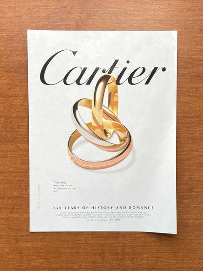 Cartier Trinity Ring Advertisement