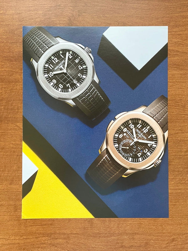 Patek Philippe Aquanaut Ref. 5167 and Ref. 5164 Original Magazine Page ...