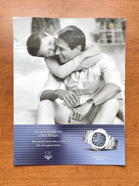 Patek Philippe Ref. 5712 Advertisement