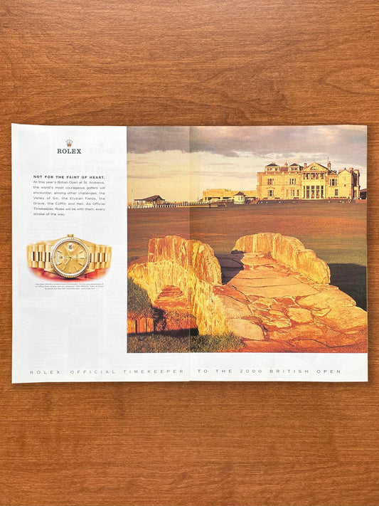 Rolex Day Date Ref. 18238 British Open Advertisement