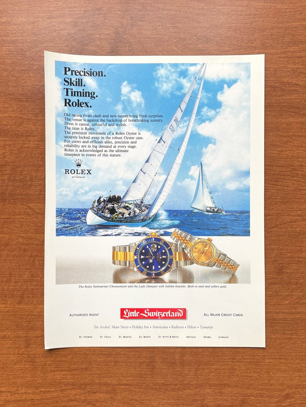 Modern Rolex Submariner Ads, Vintage Magazine Advertisements | Ad Patina