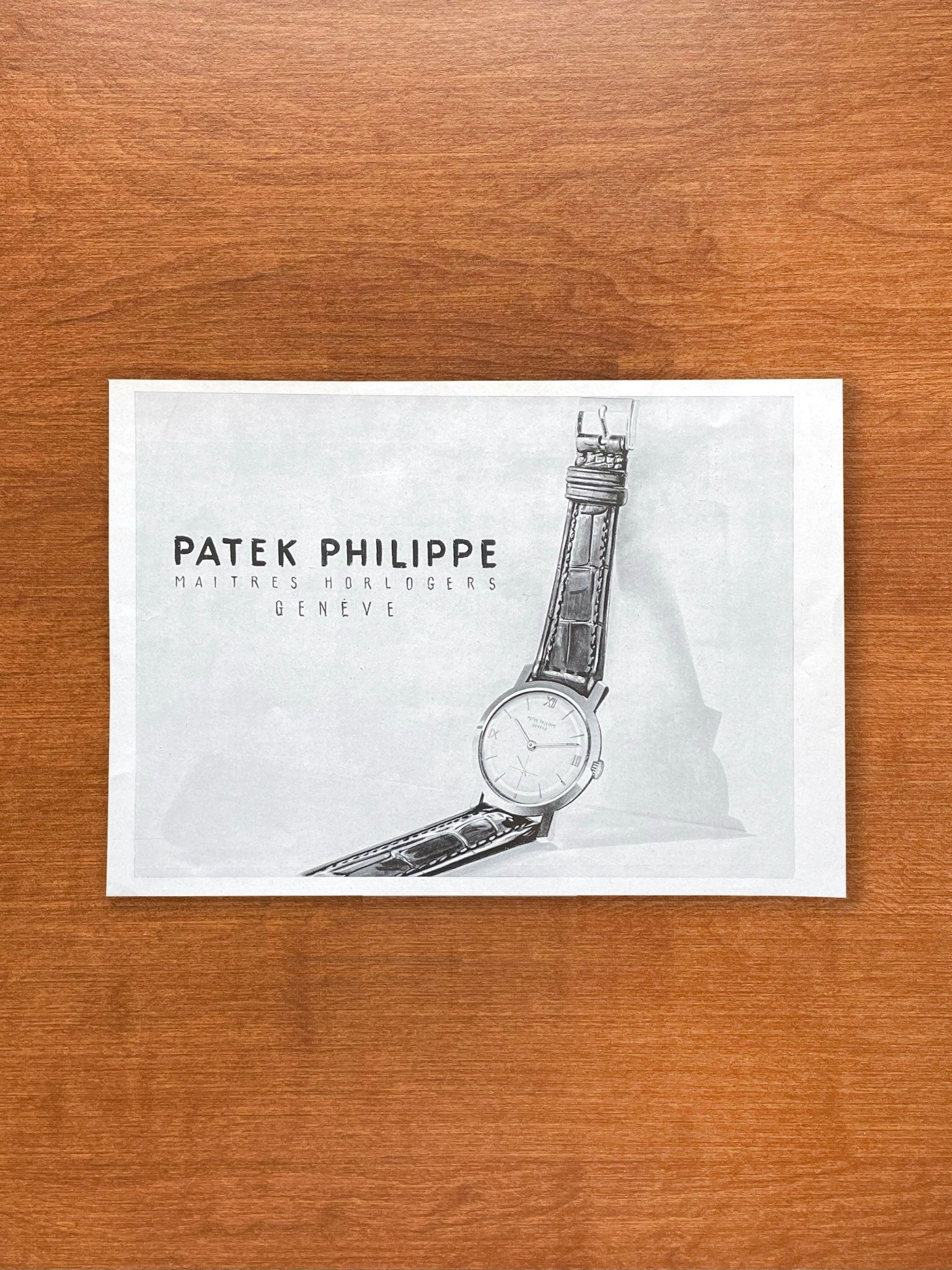 Vintage Patek Philippe Ref. 2506 Advertisement