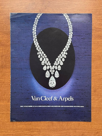Vintage Van Cleef & Arpels Advertisement