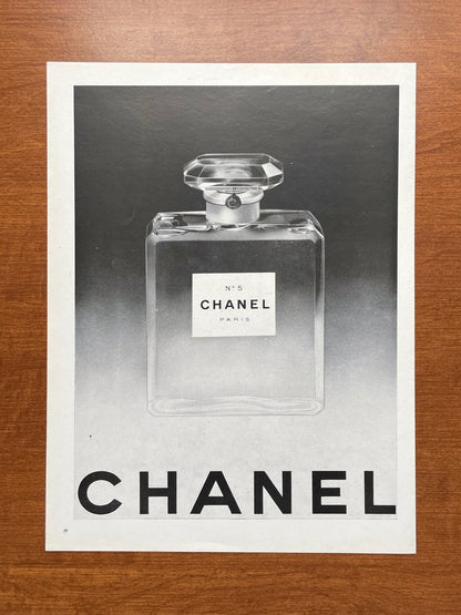 1947 Chanel No 5 Perfume Advertisement
