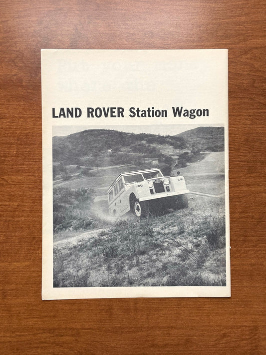 1961 Land Rover Series II "Station Wagon" Advertisement