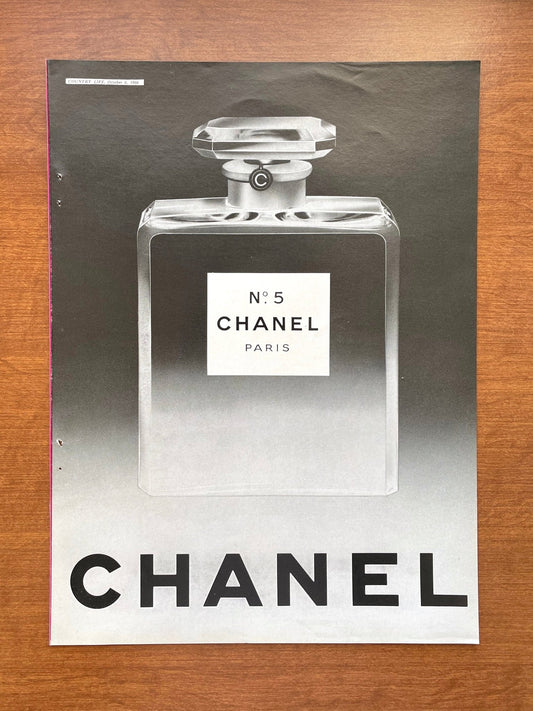 1966 Chanel No 5 Perfume Advertisement