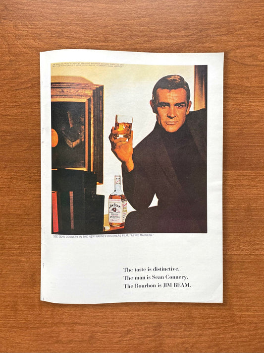 1966 Jim Beam feat. Sean Connery Advertisement