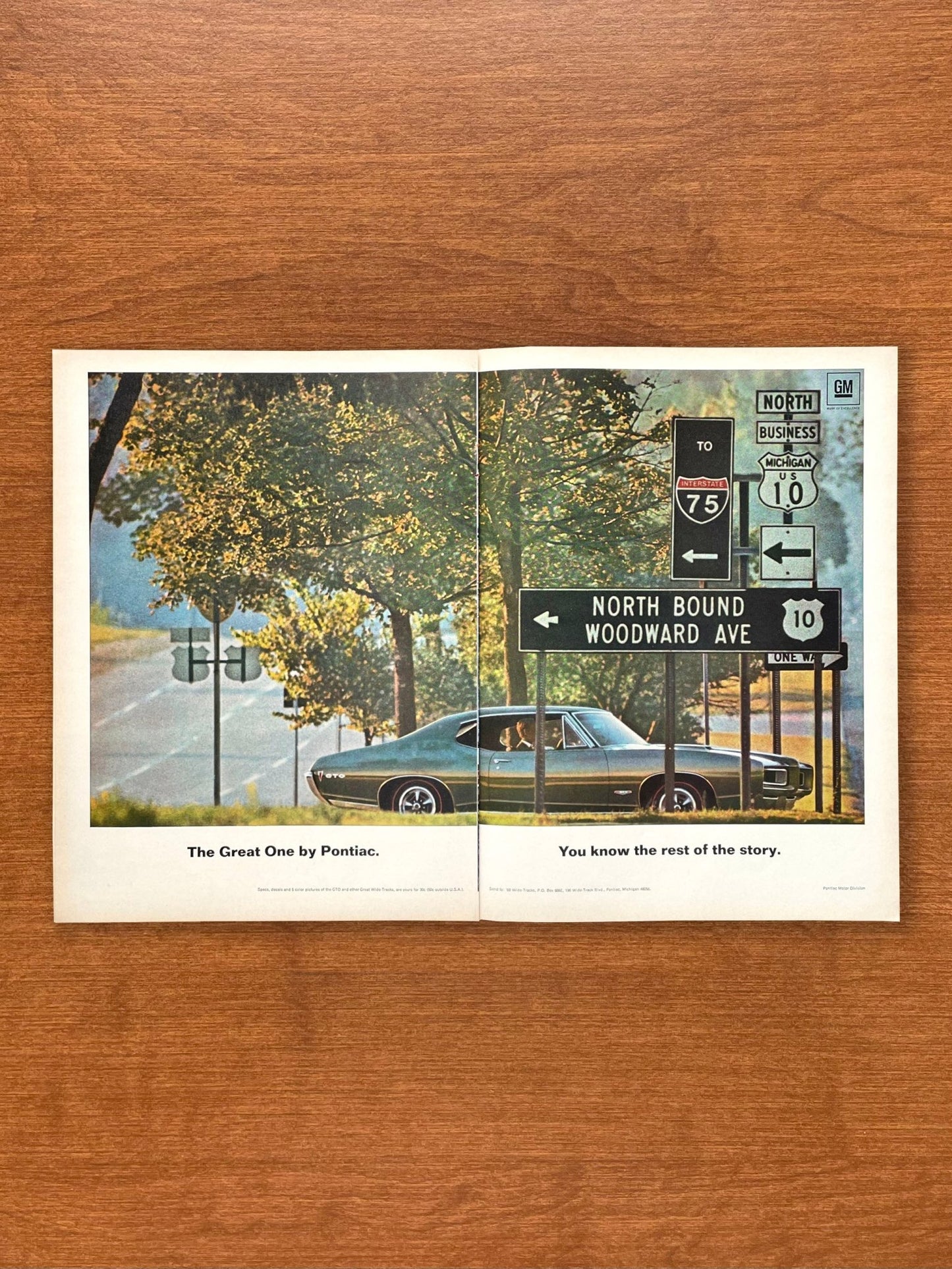 1967 Pontiac GTO Advertisement