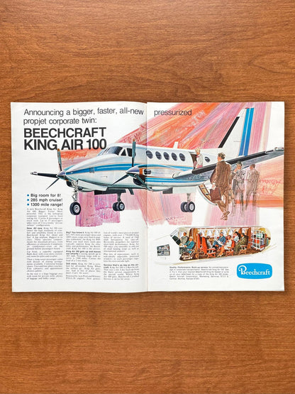 1969 Beechcraft King Air 100 Advertisement