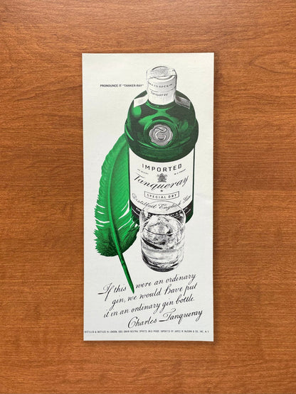 1969 Tanqueray Advertisement