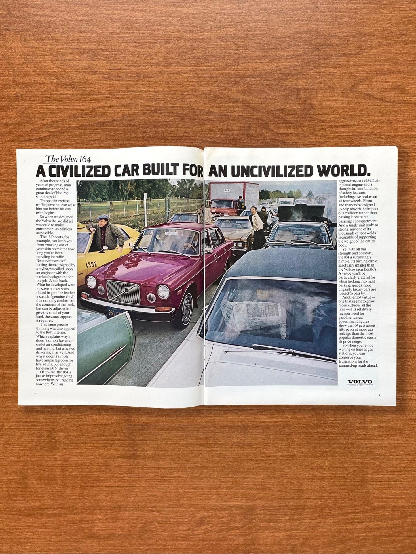 1974 Volvo 164 Advertisement