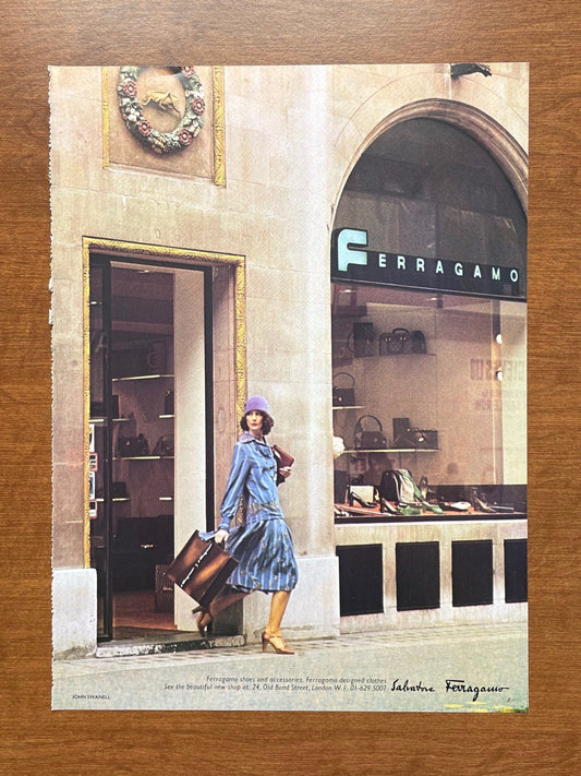 1975 Ferragamo Advertisement