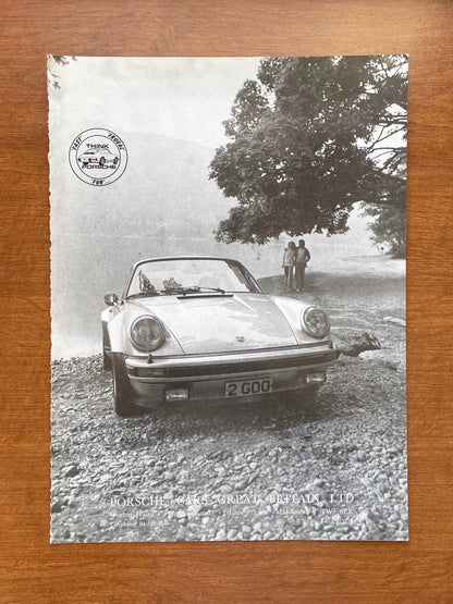 1975 Porsche 911 "Fast, Frugal, Fun" Advertisement