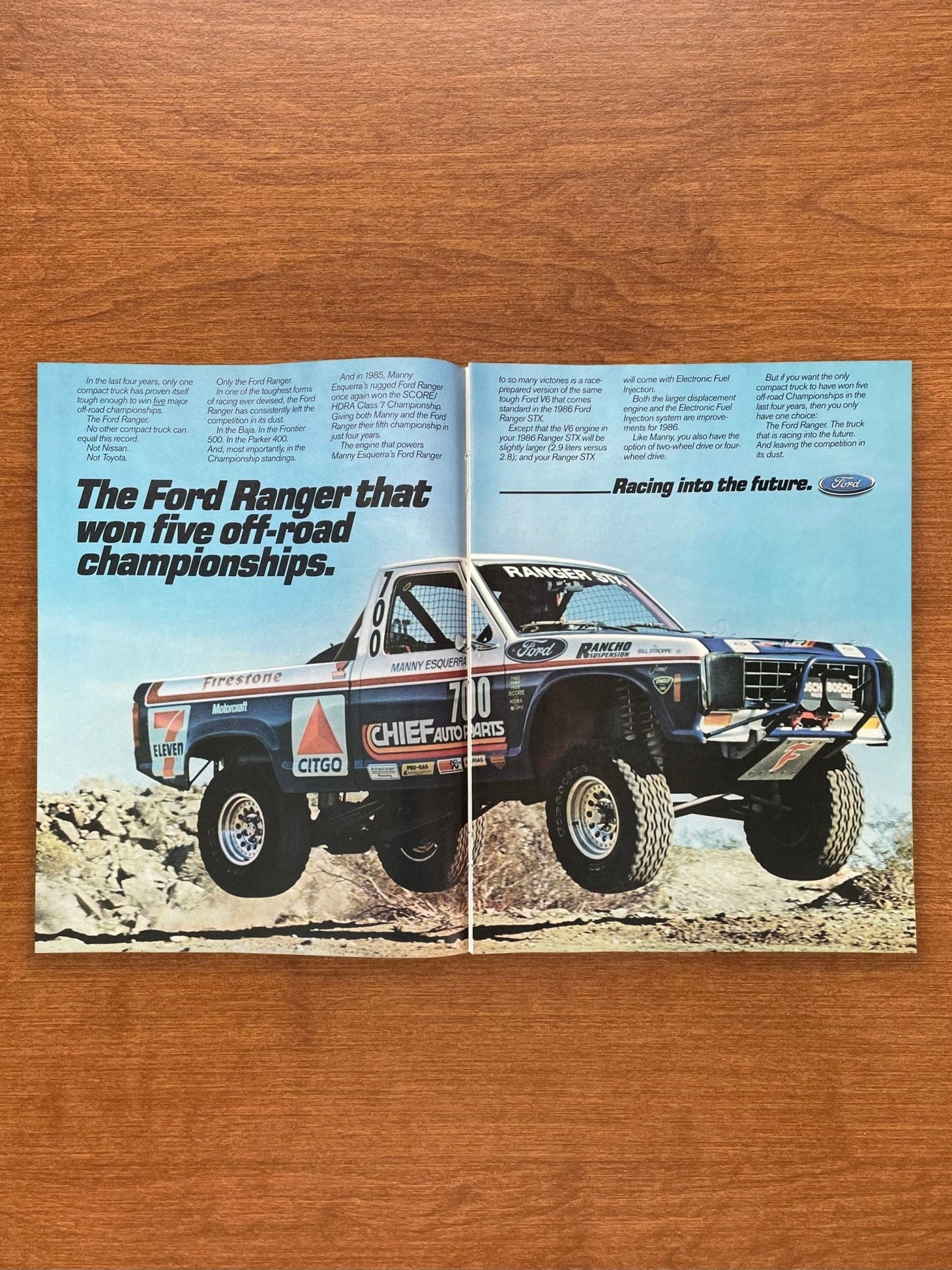 1986 Ford Ranger Advertisement