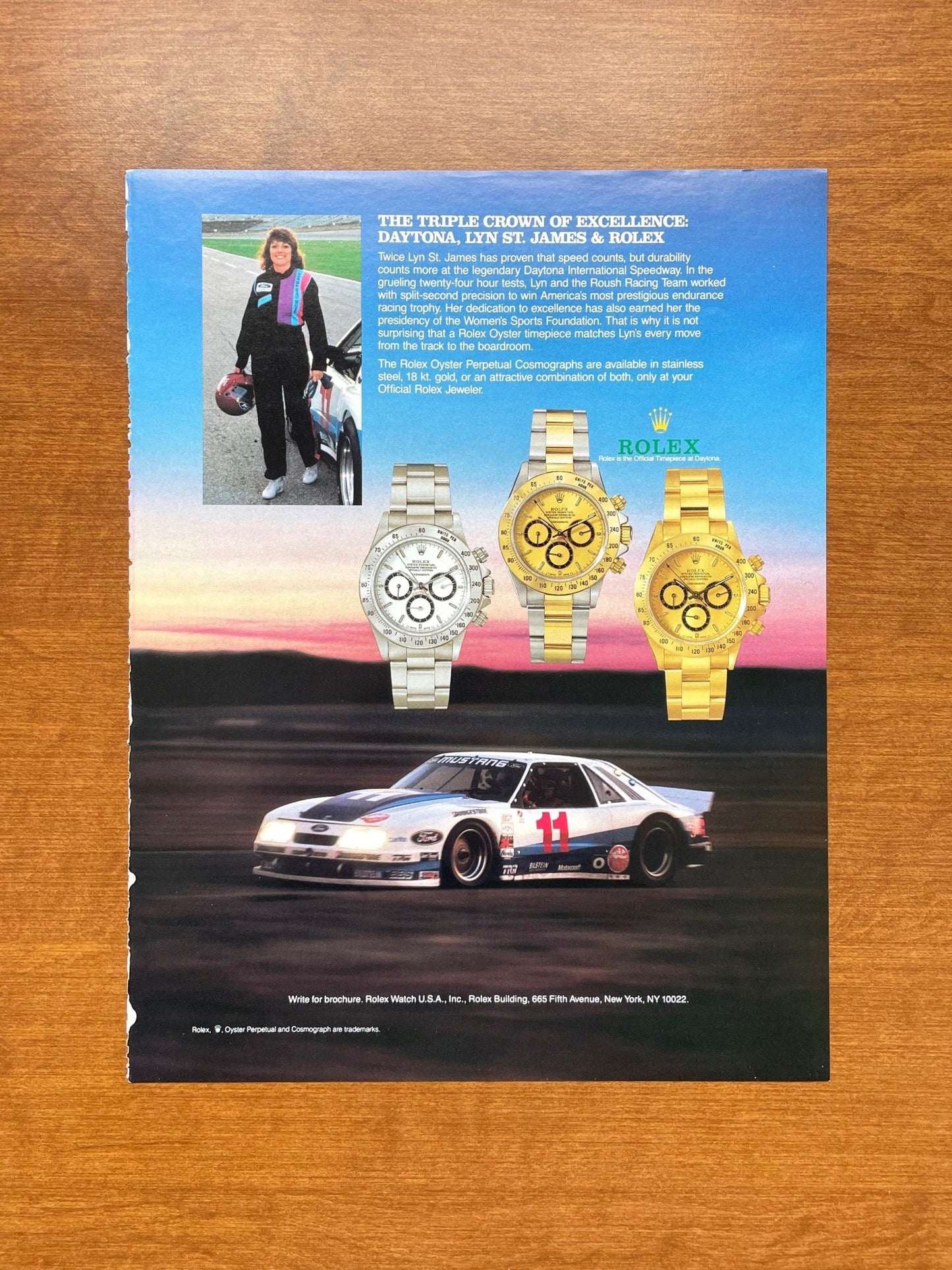 1990 Rolex Daytonas with Ref. 16520 Advertisement