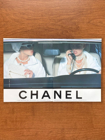 1991 Chanel Car Phone Advertisement
