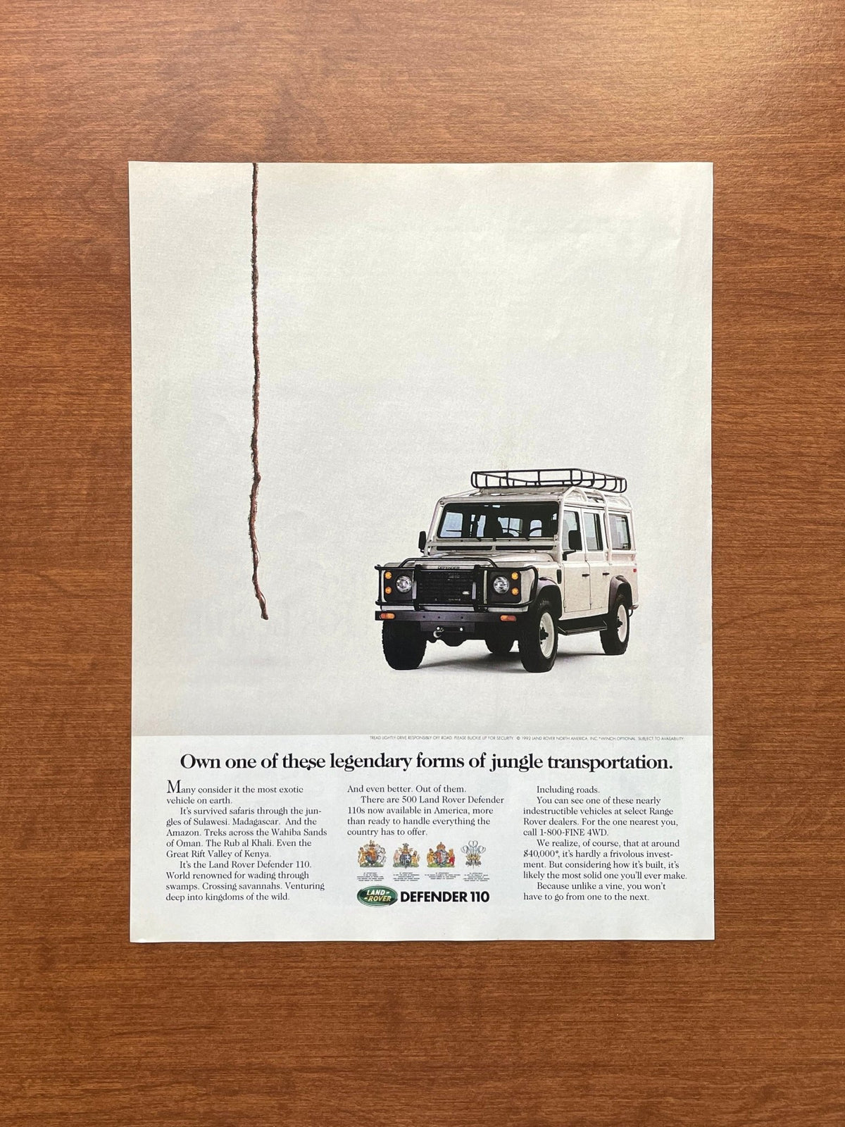 1992 Land Rover Defender 110 
