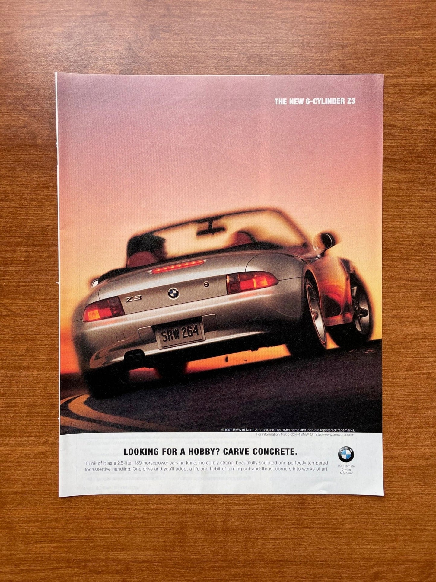 1997 BMW Z3 Advertisement