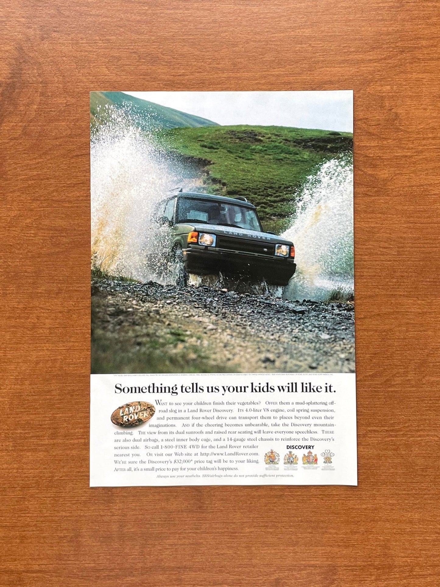 1997 Discovery "your kids will like it." Advertisement