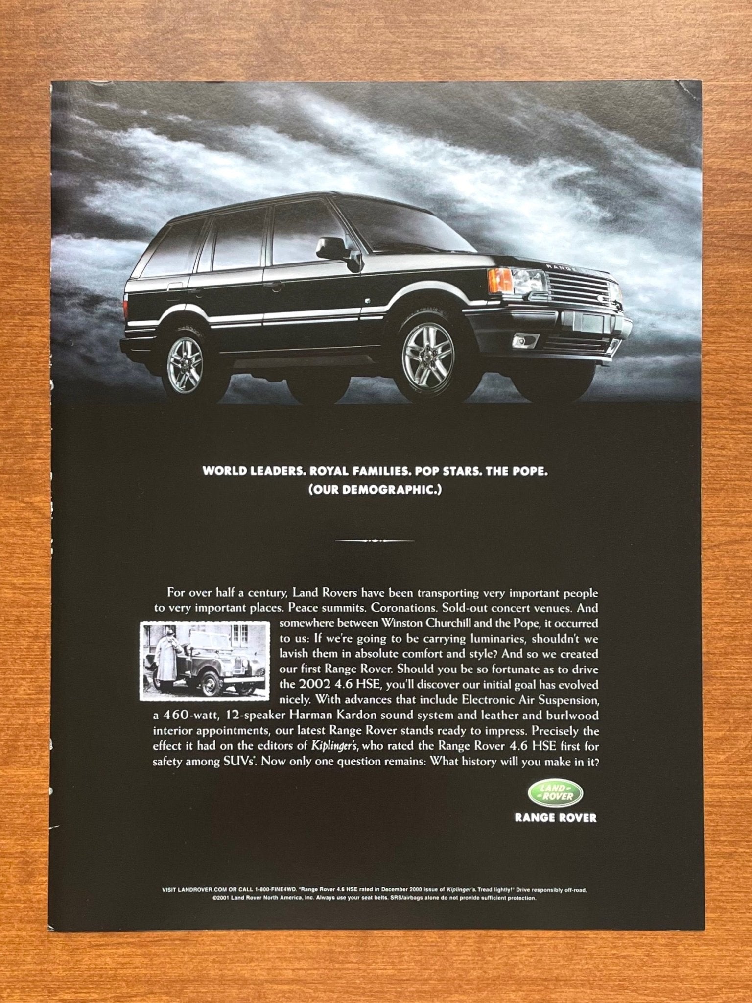 2002 Range Rover 4.6 HSE 