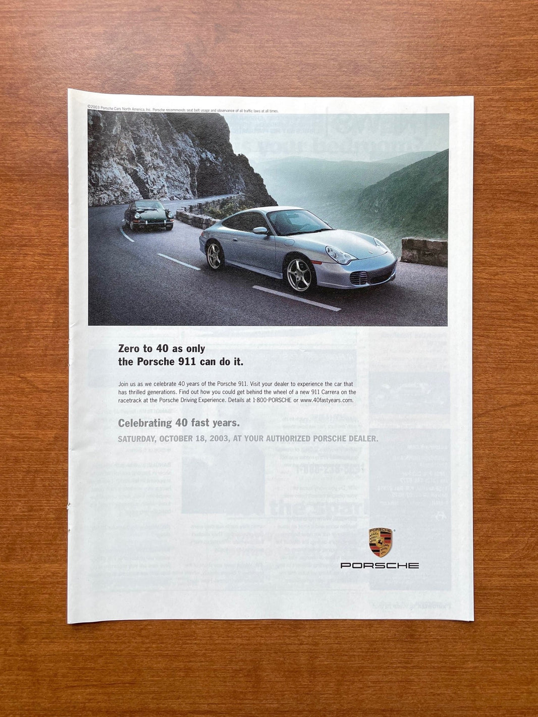 Water-Cooled Porsche 911 Ads, Vintage Magazine Advertisements | Ad Patina