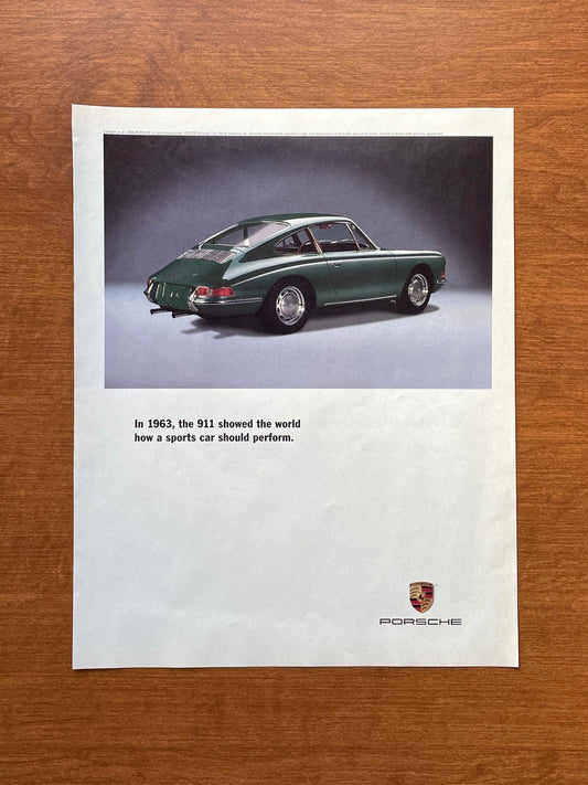 2008 Porsche "how a sports car should perform." Advertisement