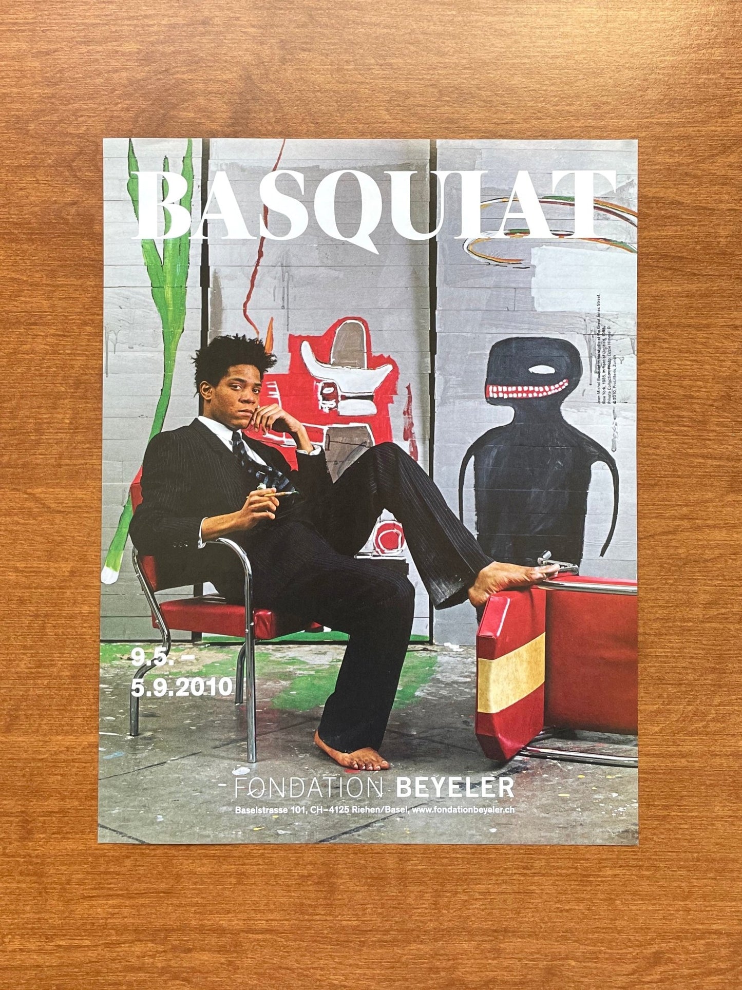 2010 Basquiat Retrospective Advertisement
