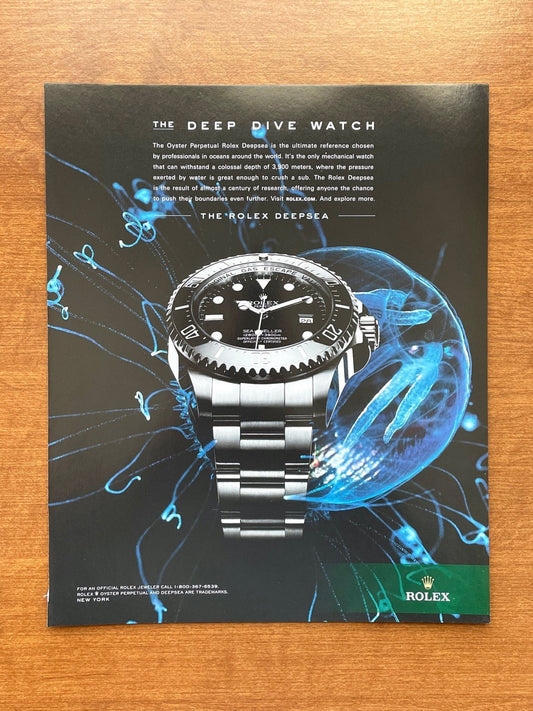 2010 Rolex Deepsea Sea Dweller Ref. 116660 Advertisement