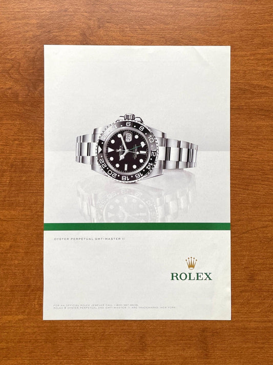 2012 Rolex GMT Master II Ref. 116710 Advertisement